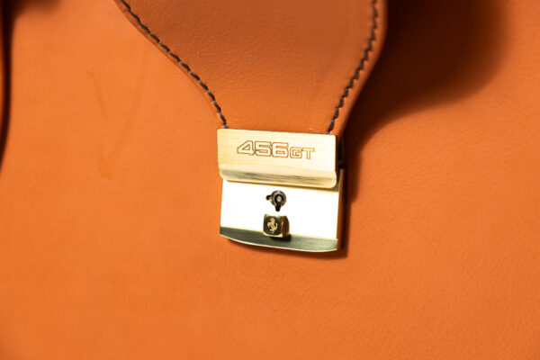 1992-97 Ferrari 456 GT Schedoni Tan Leather Suitcase