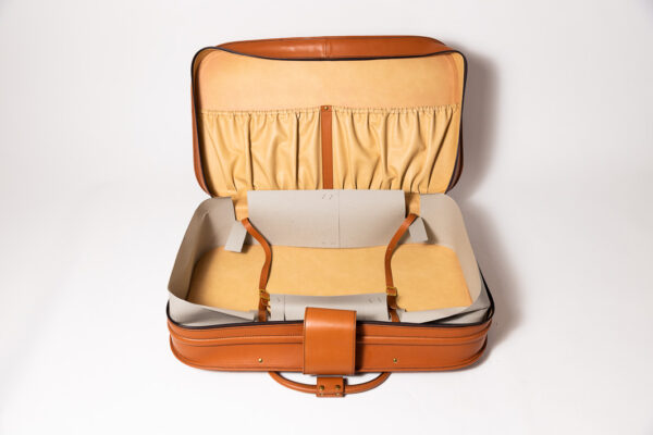 1992-97 Ferrari 456 GT Schedoni Tan Leather Suitcase