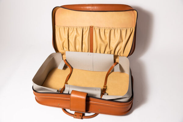 1992-97 Ferrari 456 GT Schedoni Tan Leather Suitcase