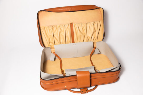 1992-97 Ferrari 456 GT Schedoni Tan Leather Suitcase