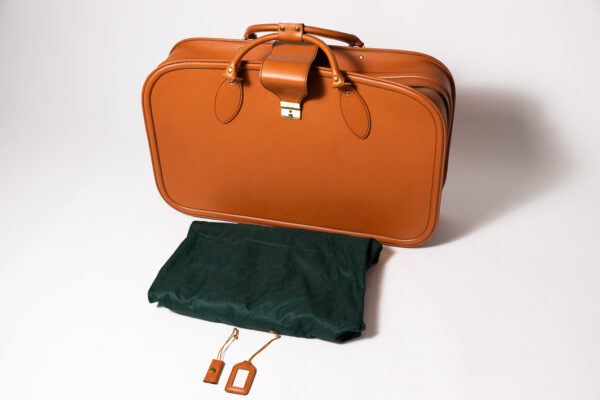 1992-97 Ferrari 456 GT Schedoni Tan Leather Suitcase