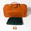 1992-97 Ferrari 456 GT Schedoni Tan Leather Suitcase with Front Pocket