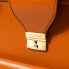 1992-97 Ferrari 456 GT Schedoni Tan Leather Suitcase with Front Pocket