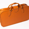 1992-97 Ferrari 456 GT Schedoni Tan Leather Suitcase with Front Pocket