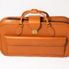 1992-97 Ferrari 456 GT Schedoni Tan Leather Suitcase with Front Pocket