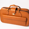 1992-97 Ferrari 456 GT Schedoni Tan Leather Suitcase with Front Pocket