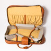 1992-97 Ferrari 456 GT Schedoni Tan Leather Suitcase with Front Pocket