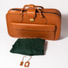 1992-97 Ferrari 456 GT Schedoni Tan Leather Suitcase with Front Pocket