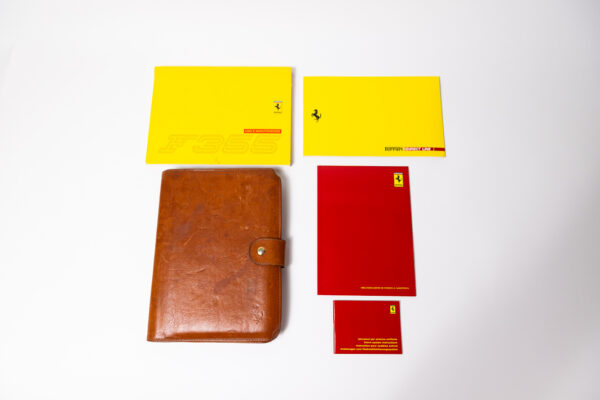 1994-99 Ferrari 355 Complete Schedoni Owner's Manual Handbook Set