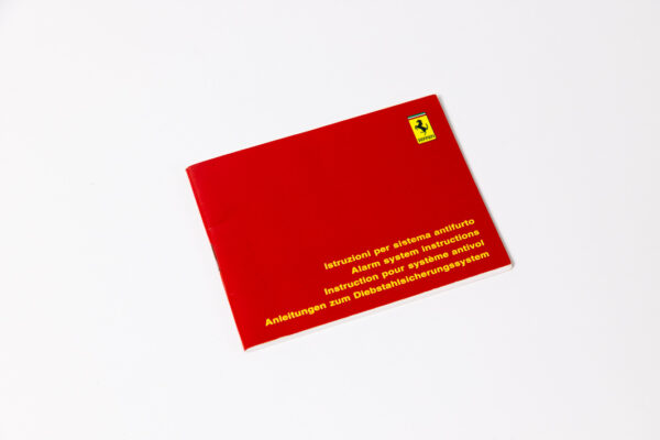 1994-99 Ferrari 355 Complete Schedoni Owner's Manual Handbook Set