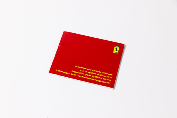 1994-99 Ferrari 355 Complete Schedoni Owner's Manual Handbook Set