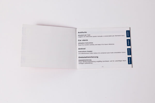 1994-99 Ferrari 355 Complete Schedoni Owner's Manual Handbook Set
