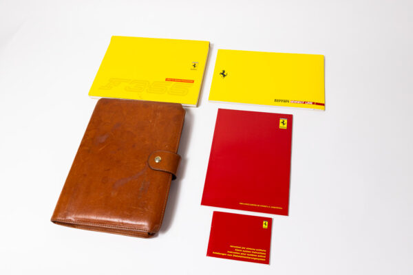 1994-99 Ferrari 355 Complete Schedoni Owner's Manual Handbook Set