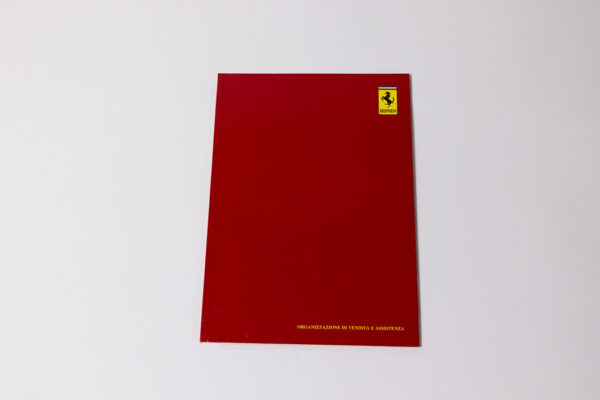 1994-99 Ferrari 355 Complete Schedoni Owner's Manual Handbook Set