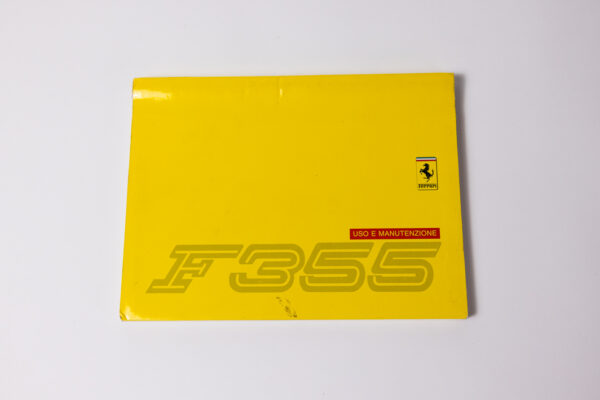 1994-99 Ferrari 355 Complete Schedoni Owner's Manual Handbook Set