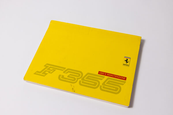 1994-99 Ferrari 355 Complete Schedoni Owner's Manual Handbook Set