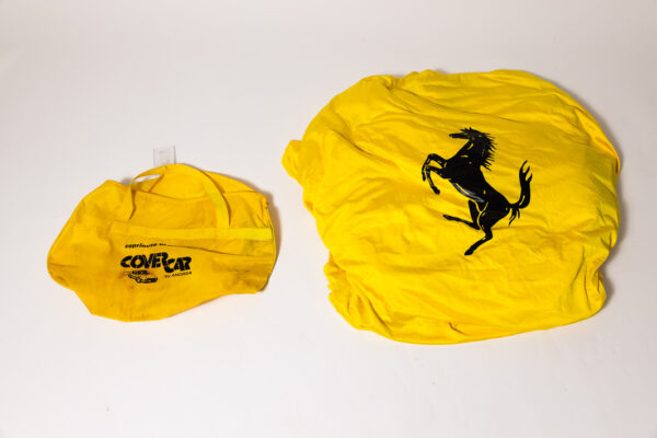 1995-99 Ferrari F355 Spider OEM Yellow Indoor Satin Car Cover