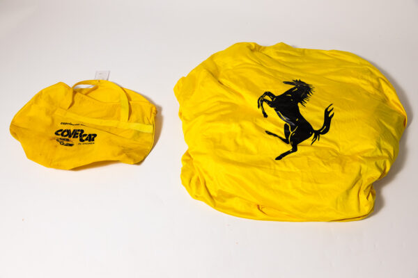 1995-99 Ferrari F355 Spider OEM Yellow Indoor Satin Car Cover