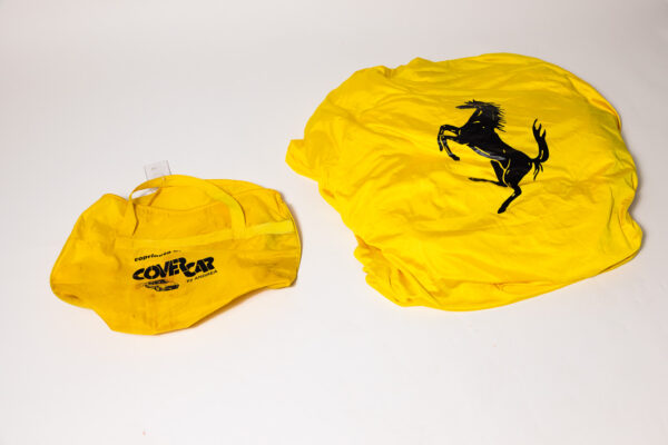 1995-99 Ferrari F355 Spider OEM Yellow Indoor Satin Car Cover