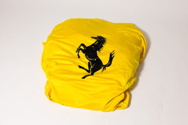 1995-99 Ferrari F355 Spider OEM Yellow Indoor Satin Car Cover