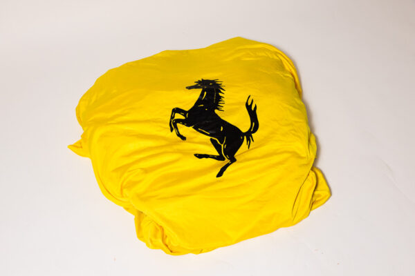 1995-99 Ferrari F355 Spider OEM Yellow Indoor Satin Car Cover