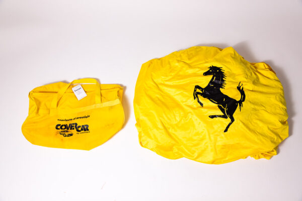1995-99 Ferrari F355 Spider OEM Yellow Indoor Satin Car Cover