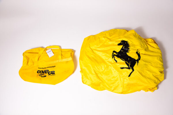 1995-99 Ferrari F355 Spider OEM Yellow Indoor Satin Car Cover