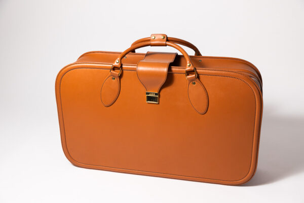 1992-97 Ferrari 456 GT Schedoni Tan Leather Suitcase