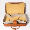 1992-97 Ferrari 456 GT Schedoni Tan Leather Suitcase