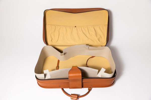 1992-97 Ferrari 456 GT Schedoni Tan Leather Suitcase