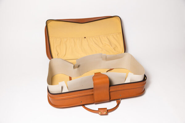 1992-97 Ferrari 456 GT Schedoni Tan Leather Suitcase