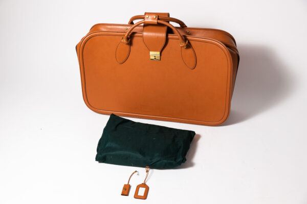 1992-97 Ferrari 456 GT Schedoni Tan Leather Suitcase