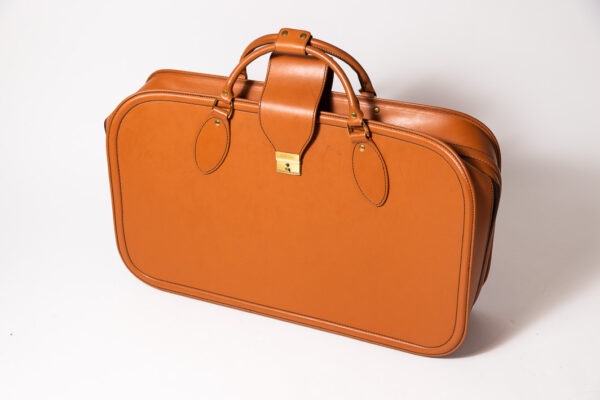 1992-97 Ferrari 456 GT Schedoni Tan Leather Suitcase