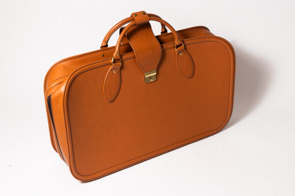 1992-97 Ferrari 456 GT Schedoni Tan Leather Suitcase