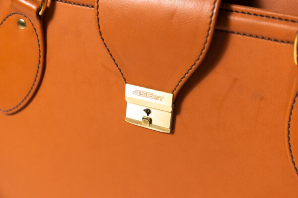 1992-97 Ferrari 456 GT Schedoni Tan Leather Suitcase