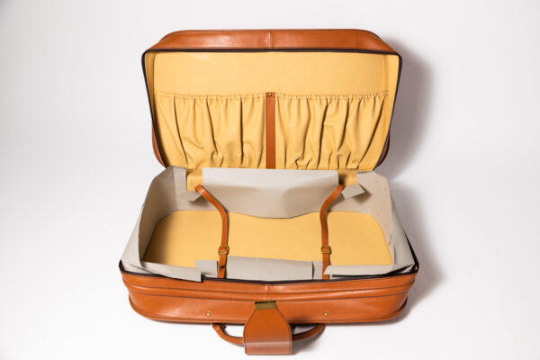 1992-97 Ferrari 456 GT Schedoni Tan Leather Suitcase
