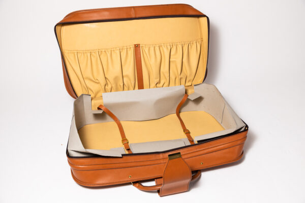 1992-97 Ferrari 456 GT Schedoni Tan Leather Suitcase