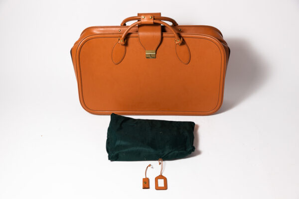 1992-97 Ferrari 456 GT Schedoni Tan Leather Suitcase