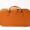 1992-97 Ferrari 456 GT Schedoni Tan Leather Suitcase with Front Pocket