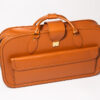 1992-97 Ferrari 456 GT Schedoni Tan Leather Suitcase with Front Pocket
