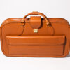 1992-97 Ferrari 456 GT Schedoni Tan Leather Suitcase with Front Pocket