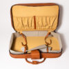 1992-97 Ferrari 456 GT Schedoni Tan Leather Suitcase with Front Pocket