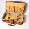 1992-97 Ferrari 456 GT Schedoni Tan Leather Suitcase with Front Pocket