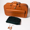 1992-97 Ferrari 456 GT Schedoni Tan Leather Suitcase with Front Pocket