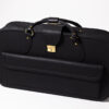 1992-97 Ferrari 456 GT Schedoni Black Leather Suitcase with Front Pocket