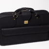 1992-97 Ferrari 456 GT Schedoni Black Leather Suitcase with Front Pocket