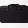 1992-97 Ferrari 456 GT Schedoni Black Leather Suitcase with Front Pocket