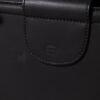 1992-97 Ferrari 456 GT Schedoni Black Leather Suitcase with Front Pocket