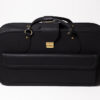 1992-97 Ferrari 456 GT Schedoni Black Leather Suitcase with Front Pocket