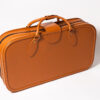 1992-97 Ferrari 456 GT Schedoni Tan Leather Suitcase with Front Pocket